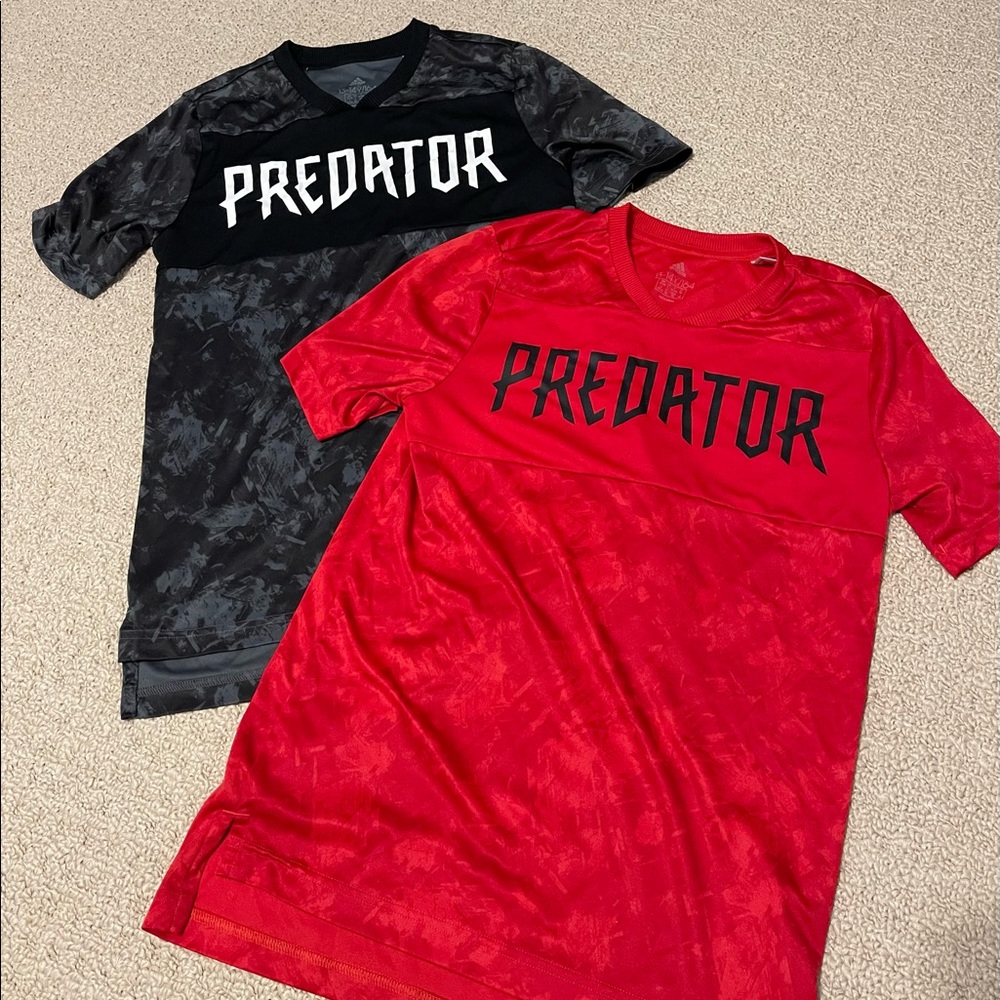 2 Predator Adidas Sport T-Shirts